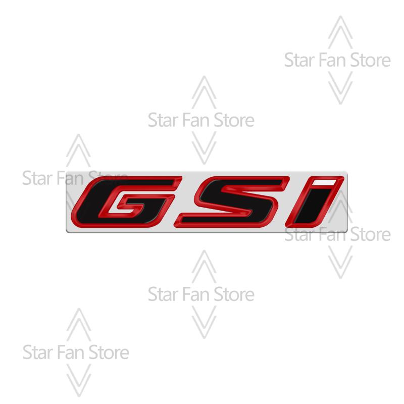 Metal GSI Badge 3D Stickers Car Trunk Body Emblem Decal Styling For Opel Adam Meriva Insignia Mokka Zafira Junior Vauxhall VXR
