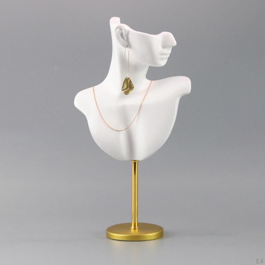 Jewelry Display Elegant Resin Bust Organizer Presentation Holder for Necklace Bracelet Shop