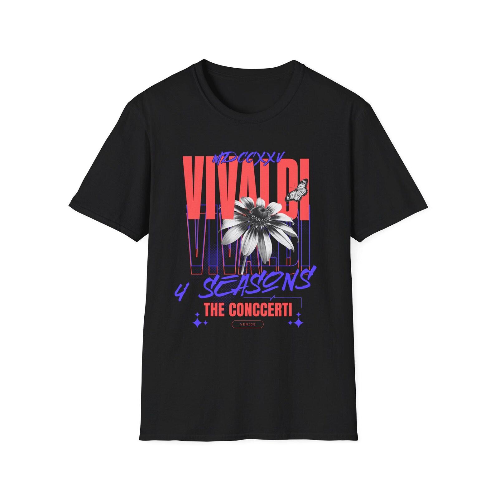 Vivaldi Four Seasons Band Tee: Classical Music T-Shirt 3XL