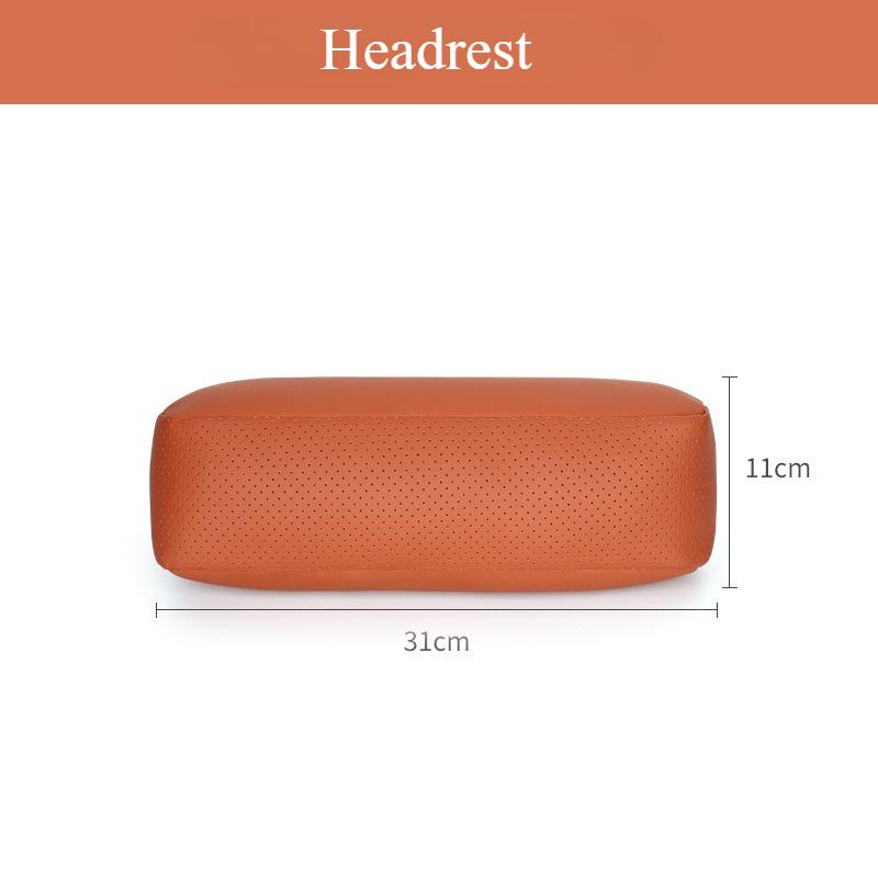 Memory Foam Car Headrests Neck Pillows Lumbar Support Car Seat Cushions Ergonomic Pillow for Comfortable Drive