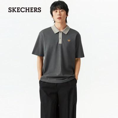 Men's Summer Loose Knit Polo Shirt L226M005