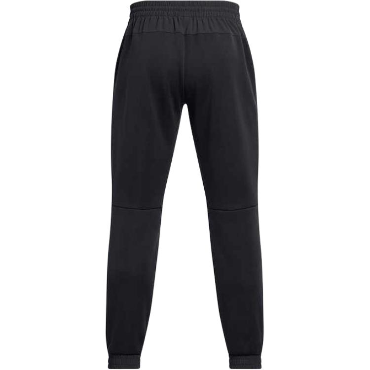 Under Armour Unstoppable Solid Color Breathable Mid-Rise Drawstring Sports Pants Men Pants Black 1382287-002