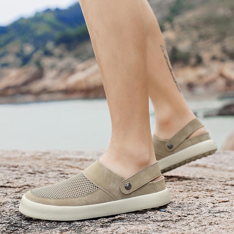 Strandcasual herrskor Lätta och bekväma minimalistisk stil Utomhus gatupromenader Sommar Ny Bästsäljande sandal