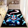 Greninja Printed Non-slip Flannel Carpet, Machine Washable, Soft Carpet for Home Decoration in Living Room and Bedroom