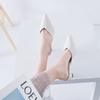 Retro French Bag Head Pointed High Heels Women's 2025 Summer New Evening Breeze Gentle with Skirt Thick Heel Sandals