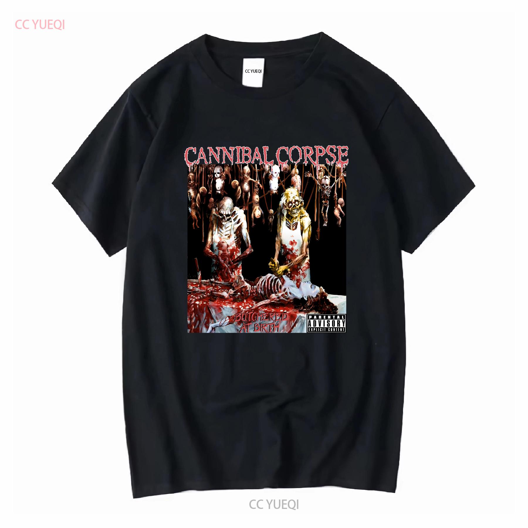 

Вінтажна футболка 00-х Cannibal Corpse Butchered At Birth Band Death Metal vintage Прана повсякденний дизайнерський одяг 4XL