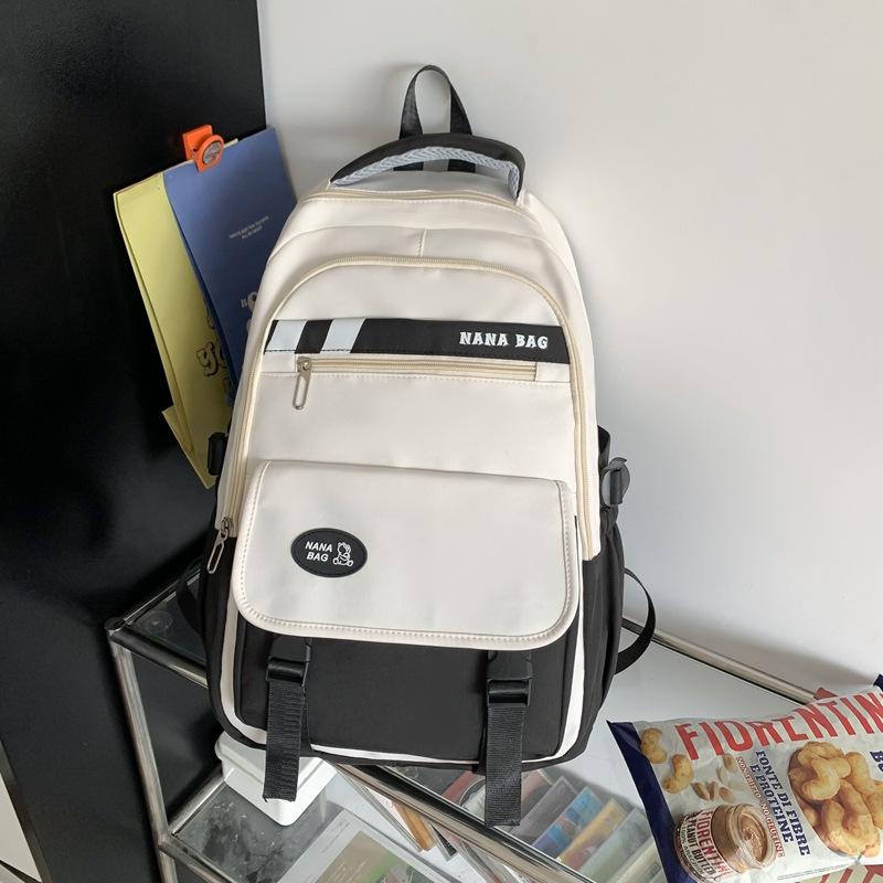 

Школьный рюкзак для девочки-подростка, японский стиль, для колледжа, старшей школы, дизайн «Джокер», контрастный, миноритарный, рюкзак для студента колледжа .