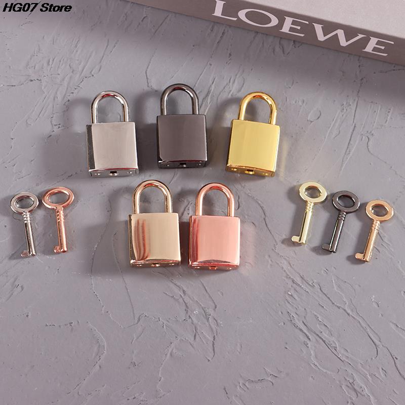 New Mini Metal Padlocks Key Luggage Lock With Key For Jewelry Box Storage Box Diary Book Suitcase Bag Lock Padlock Set