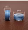 Set of 25 Colored Round Waxed Cords (130g) for Sewing, Beading & Weaving - 0.45/0.55/0.65mm