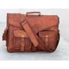 Men's Messenger Bag Customized Vintage Leather Shoulder Satchel Laptop Bag