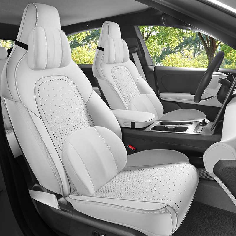 2425 Suede Car Seat Cushion for Nio ET5 - All-Season Comfort Pad