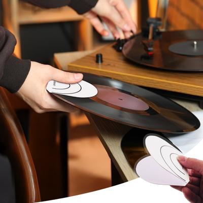 Maniglia per dischi in vinile Impugnatura Maneggevolezza Facile Evitare Dita Sporche Antistatico Pulitore Protettore per Dischi in Vinile Accessori Giradischi