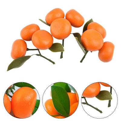Fake Orange Artificial Display Decors Fake Food Lifelike