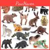 Pvc Wildlife Animal Models For Birthday Cake Decorations And Home Nature Decor