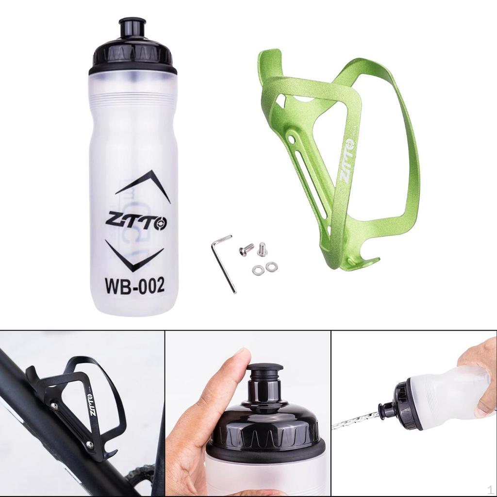 750ml Wasserflaschenhalter Fahrradzubehör Stilvoll Flexibel Universal Aluminiumlegierung Käfig