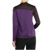 Mizuno Breath Thermo High Neck E2MAB734 Shirt, Heat-Generating Material, Women's, Purple,