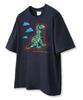 Nasyujeueol Dino Short Sleeve T-Shirt [Navy]