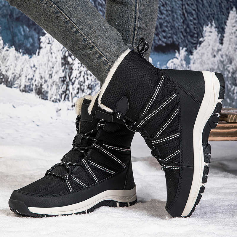 Fashion Very Warm High Sole Hike Up Outdoor Shoes Mining Women Hiking Shoes Boots For Woman Sneakers Sports Sneakeres Welcome Deal