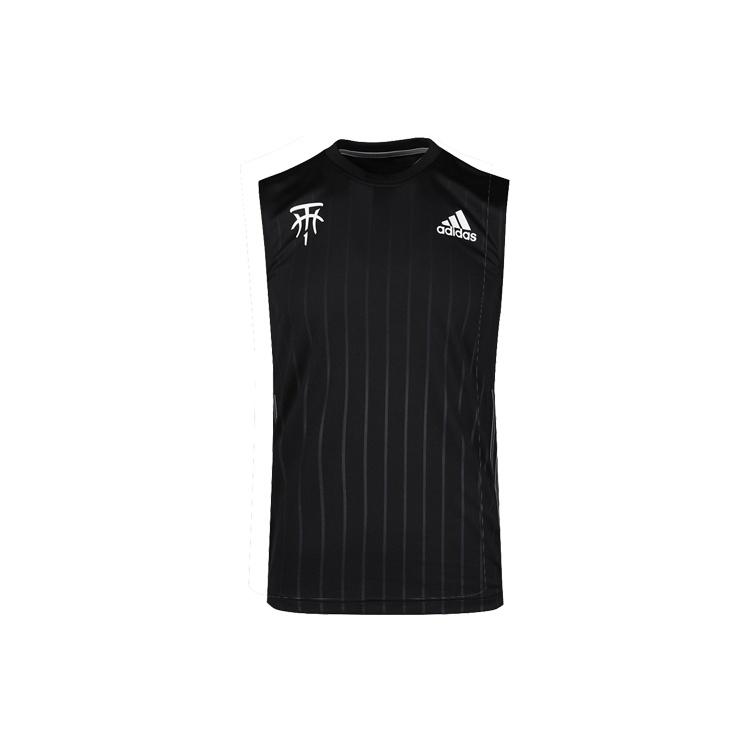adidas Tracy McGrady Basketball Training Vest Black Men s FH7724 S