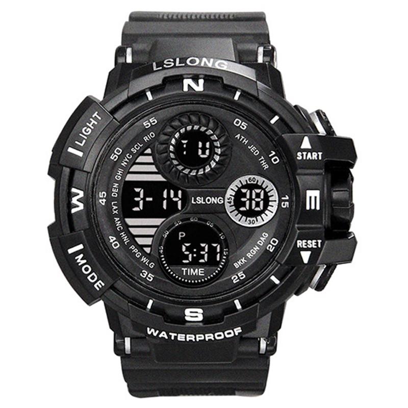 Military Digital Watch for Men Outdoor Men's Sports Watches Clock Waterproof Luminous Chronograph Student Electronic Wristwatch
