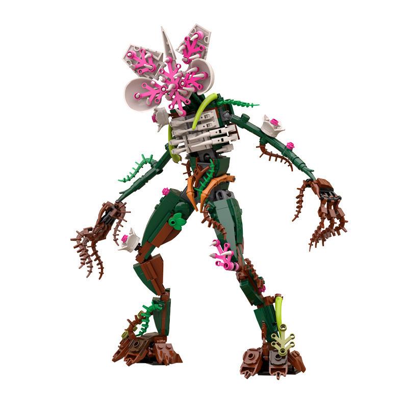 Orchid Monster Building Blocks Toy Model Ornament
