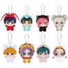 Pingente de Pelúcia para Chaveiro de Anime Yoichi Isagi Nagi Seishiro Mikage Reo Rin Itoshi Itoshi Sae Boneca de Pelúcia Pingente para Mochila Brinquedo Presentes