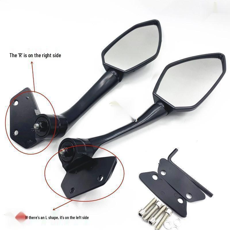 Rearview Mirror Accessories for Chunfeng Motorcycles - Left & Right Reflectors Right side