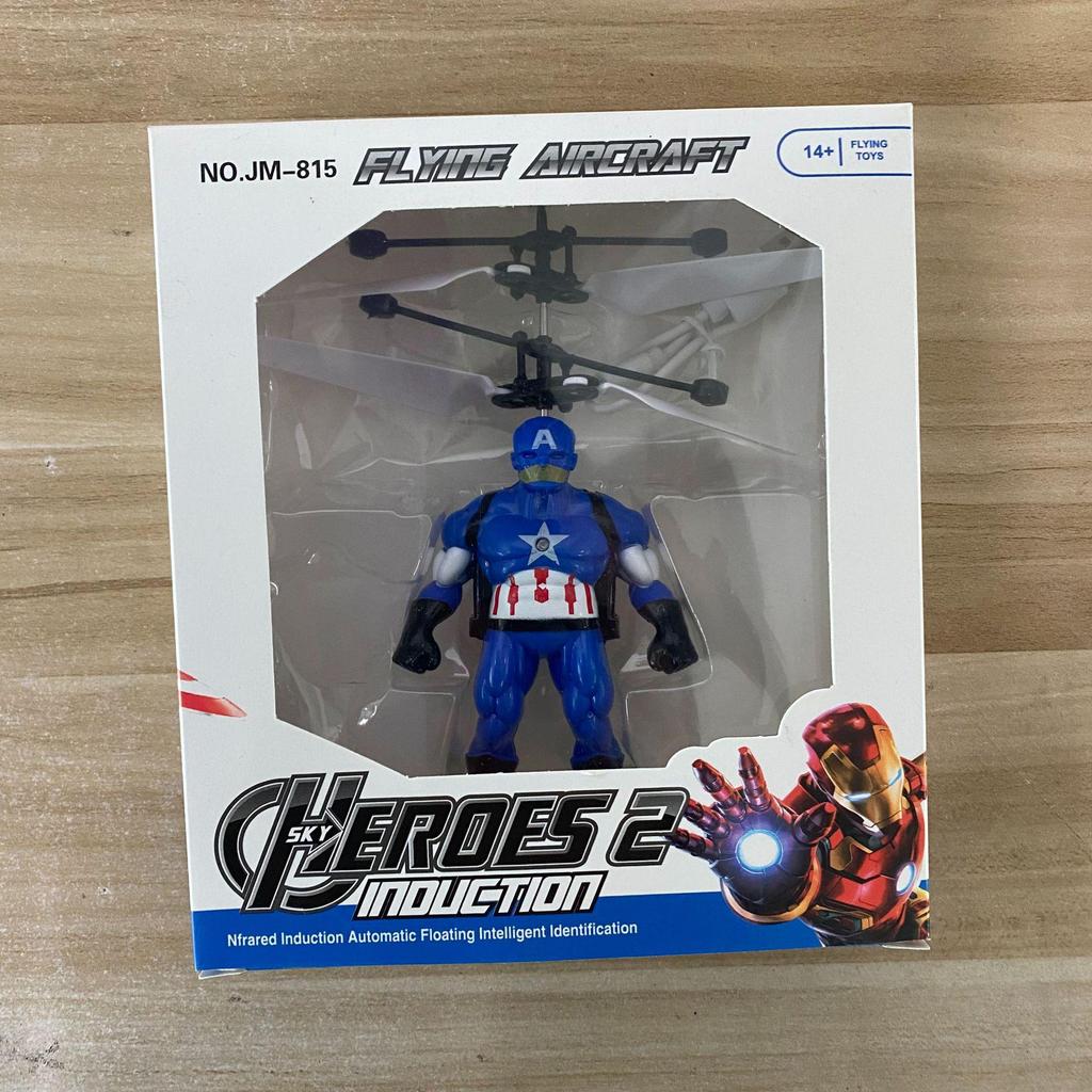 Induction Gesture-Controlled Hovering Helicopter Toy for Kids - Drop-Resistant