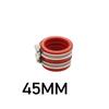 Motorcycle Carburetor Intake Manifold Rubber Air Interface 35MM 40MM 45MM For MIKUNI KEIHIN KOSO PWK Carburetor Parts