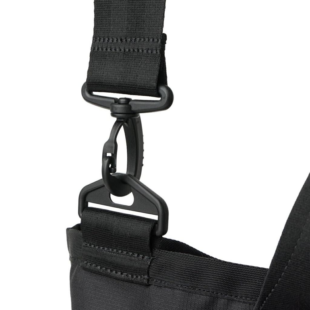 Tote FREE TOTE BAG 150D NE LOGO BLK REF [New Era] Bag, Handbag, Black/Reflector,