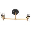 E27 Double Heads Wall Light Retro Style Wrought Iron Decorative Wall Lamp Fixture AC85‑265V