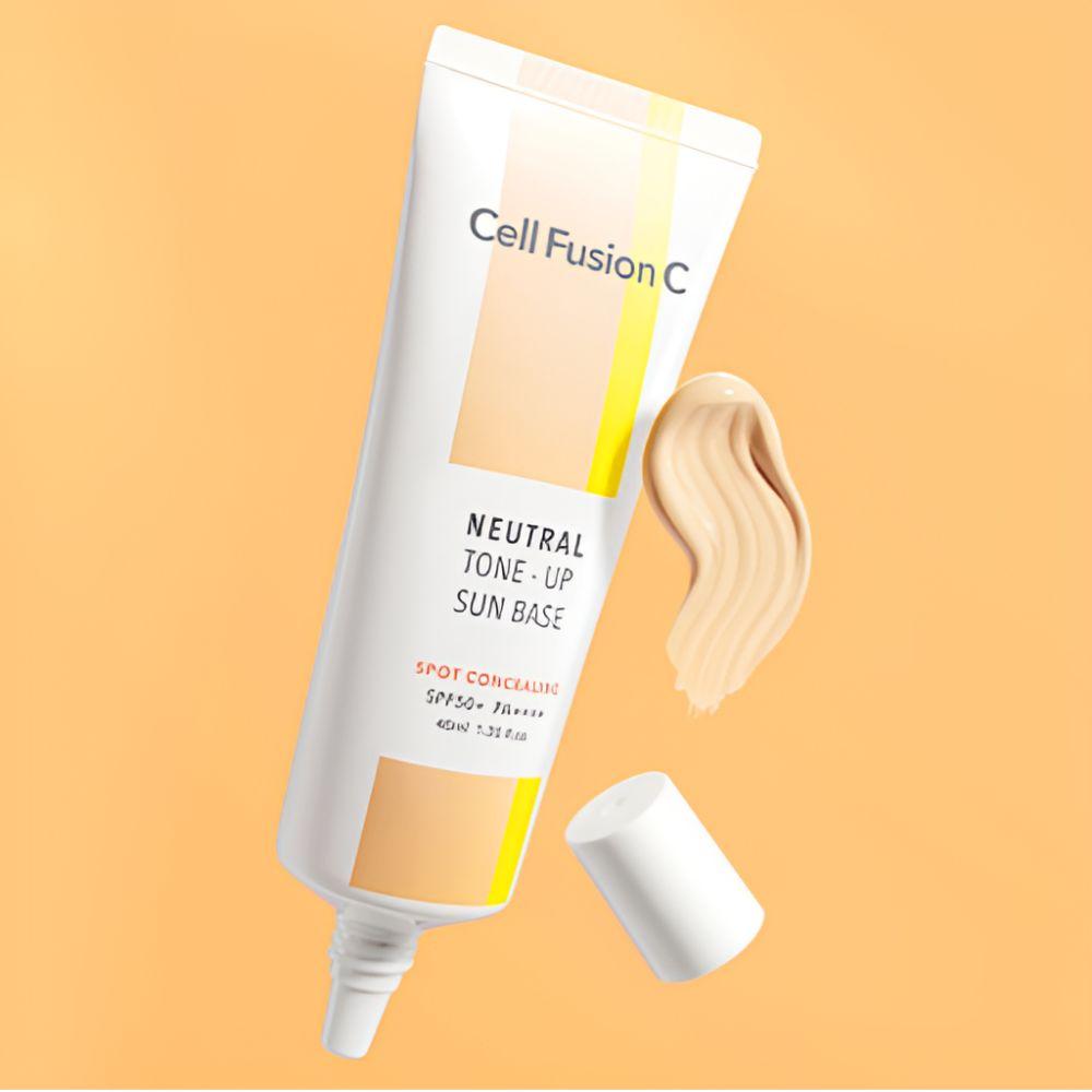 Cell Fusion C Neutral Tone-Up Sun Base SPF50+ PA++++ Brightening Makeup Base Sunscreen 40ml
