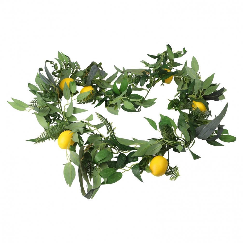 180cm Length Artificial Decoration Lemon Vine Willow Lemon Vine