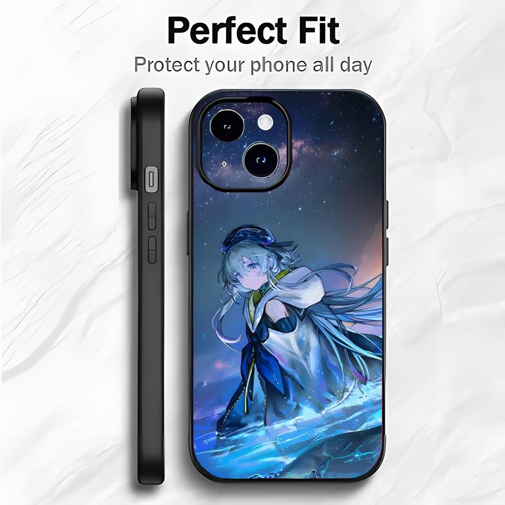 Strategic Tactical Chinese Game A-Arknights Phone Case Phone Case Soft Packaging Lightweight For iPhone17 16 15 14 13ProMax
