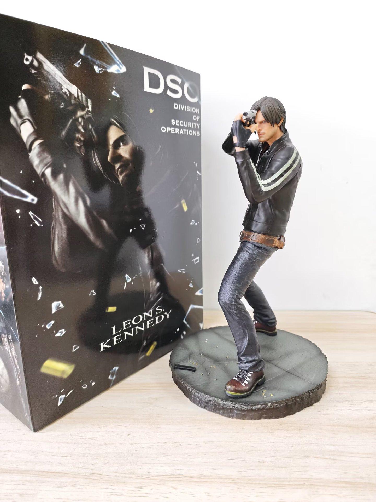 Game Merchandise Resident Evil, Zombie Hunter, Lyon 1/6 Li Sanguang, Middle-Aged Uncle, Boxed Figure