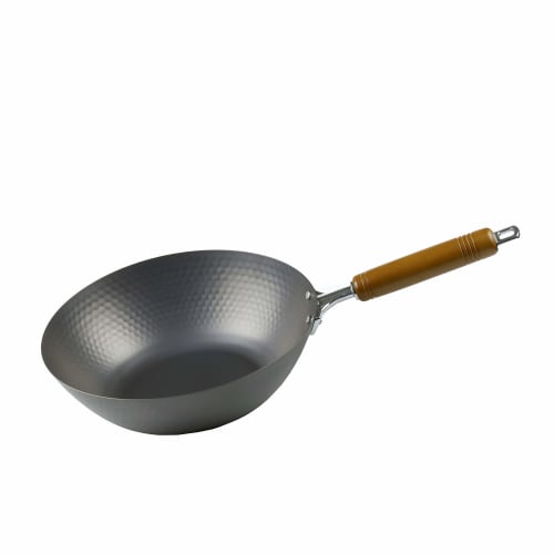 

Pearl Metal Frying Pan, Black, 27cm, Lightweight and Rust-Resistant Iron Frying Pan, HB-4290