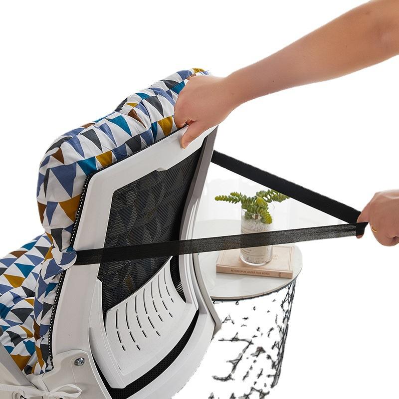 Ergonomic Office Chair Cushion with Integrated Back Support - Featuring a Casual Pattern, Thick And Comfortable Seat Padding