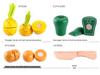 Wooden Play Kitchen Set: Cutable Fruits & Vegetables for Kids