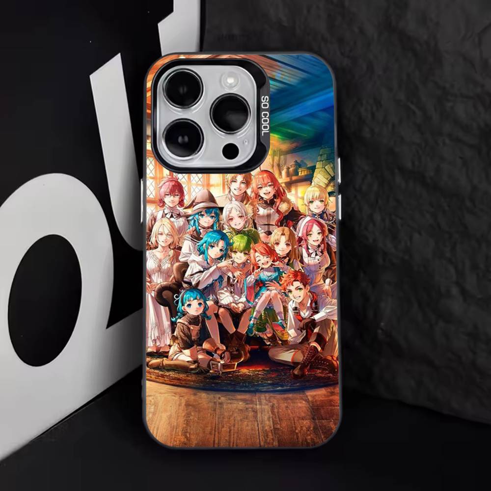 Anime M-Mushoku T-Tensei Phone Case For iPhone 17,16,15,14,13,12,11,Pro,Max,Plus,E,Air,Mini Black Tpu Cover
