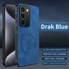 EUCAGR For Realme C83/RealmeC83 Case Simple Stylish Magnetic Suction Luxury PU Leather Skin-friendly Anti-drop Cover