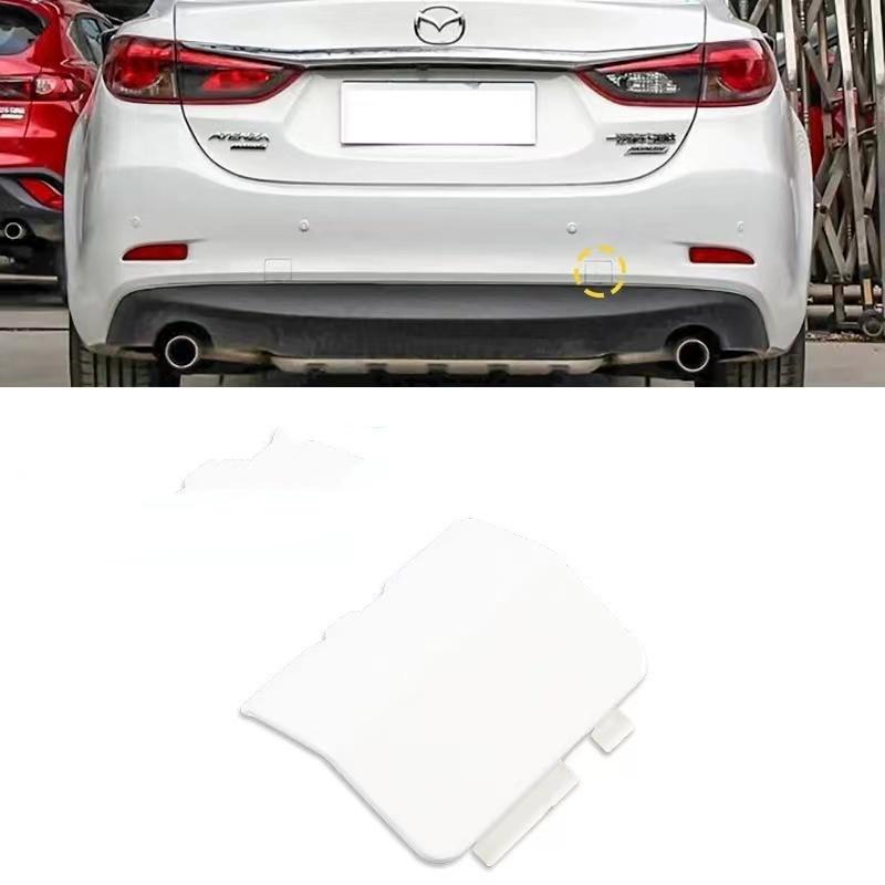 Car Rear Bumper Tow Hook Cover Lid Towing Trailer Hauling Eye Cap For Mazda 6 Atenza Sedan 2013 2014 2015 2016