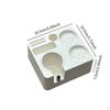 Coffee Manipulative Support of The Espresso StamPas Station for Cafeteria, Non -slip, Gift, Box Port