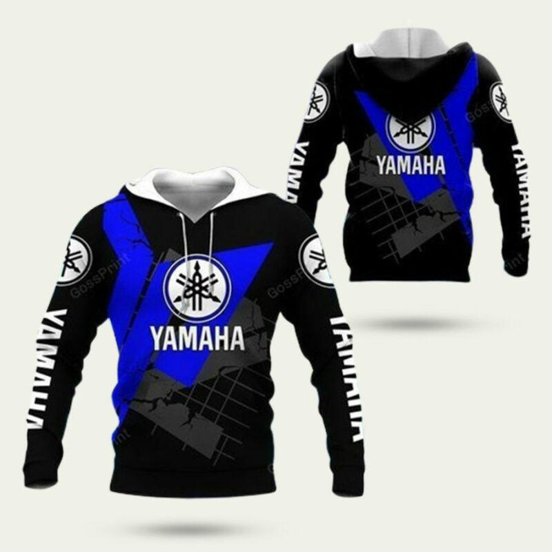 Yamaha vīriešu 3D apdrukāts ar kapuci