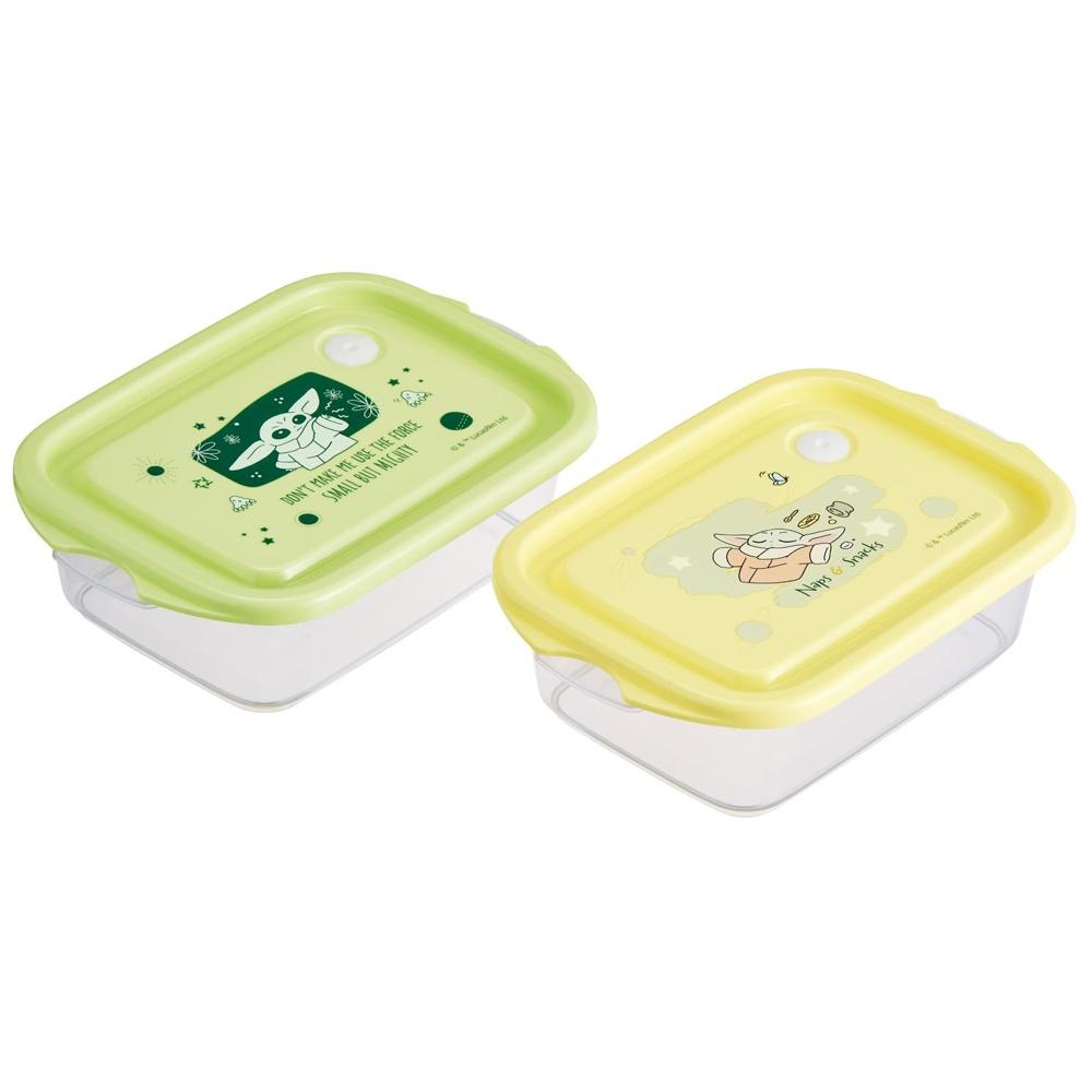 

Skater Seal Container 500ml Made in Japan Set of 2 Disney STAR WARS Glow Goo FCN2W-A