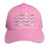 Colourful Vintage Eriba Puck Caravan Daisy Cap Fashion Casual Baseball Caps  Summer Unisex Baseball Hats Polychromatic