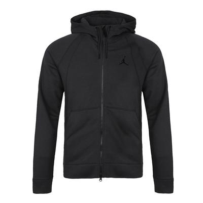 ASWings JSW Fleece FZ Fashion Versatile Hooded Jacket Men Jacket Black 860197-060