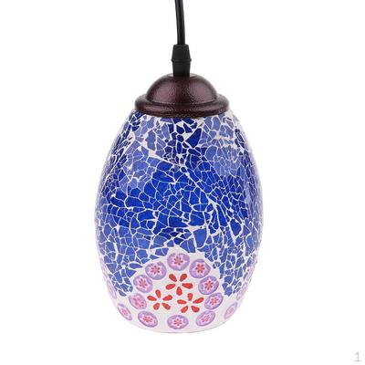Mosaic Style Hanging Light Lampshade Ceiling Pendant Lamp Shade With Wire