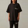 Fear of God Essentials SS22 Solid Color Logo Printed Short Sleeve Polo Shirt Kids Polo Shirts FOG-SS22-046