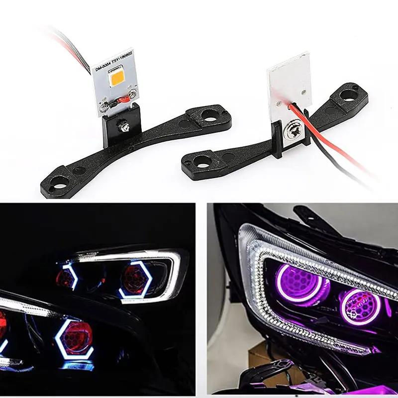 12V Auto LED Devil Eyes Dämon Böses Auge DRL LED Modul Für Scheinwerfer Projektorlinse Nachrüstung DIY Autozubehör LED Autolichter