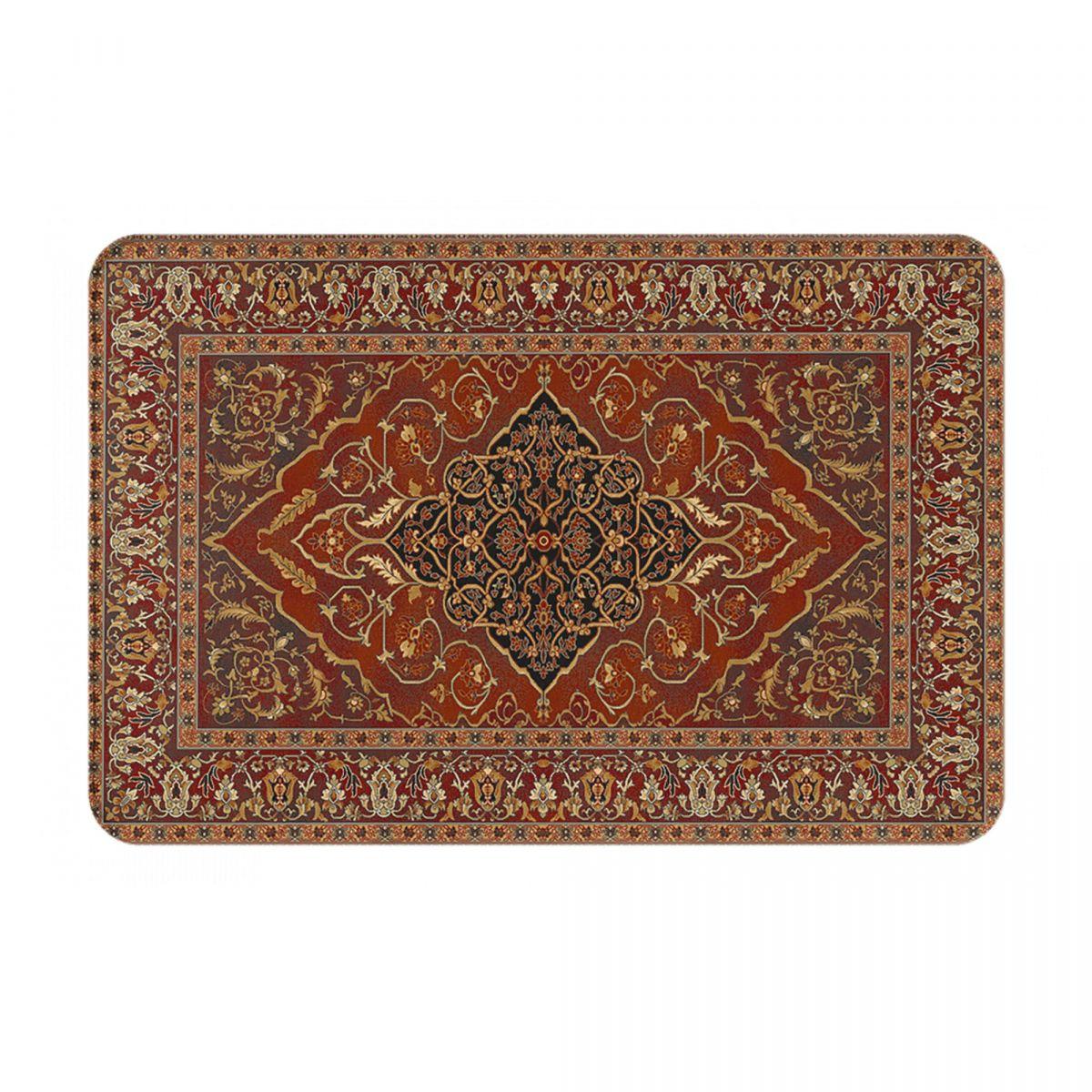 Perzische Stijl Boheemse Antislip Deurmat Vloermat Wasbaar Tapijt Vloerkleed voor Keuken Entree Huis Slaapkamer Voetmat Matten 60x40 cm